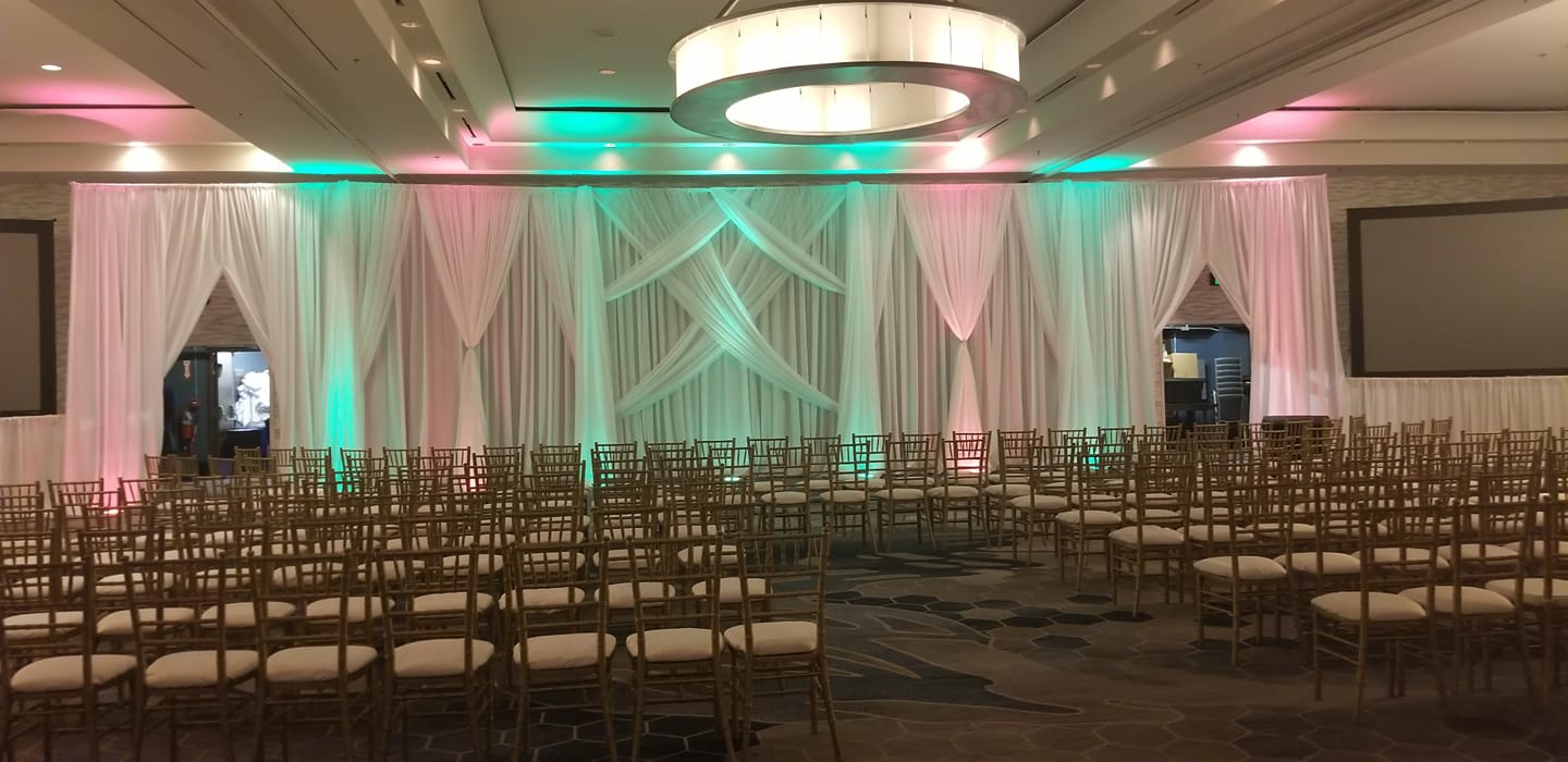 Pipe & Drape Rentals Event Draping Rentals Wedding Drapes Backdrop Decor