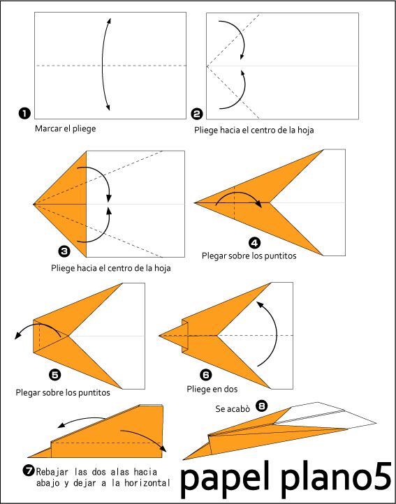 Cómo hacer aviones de papel fáciles y que vuelen mucho