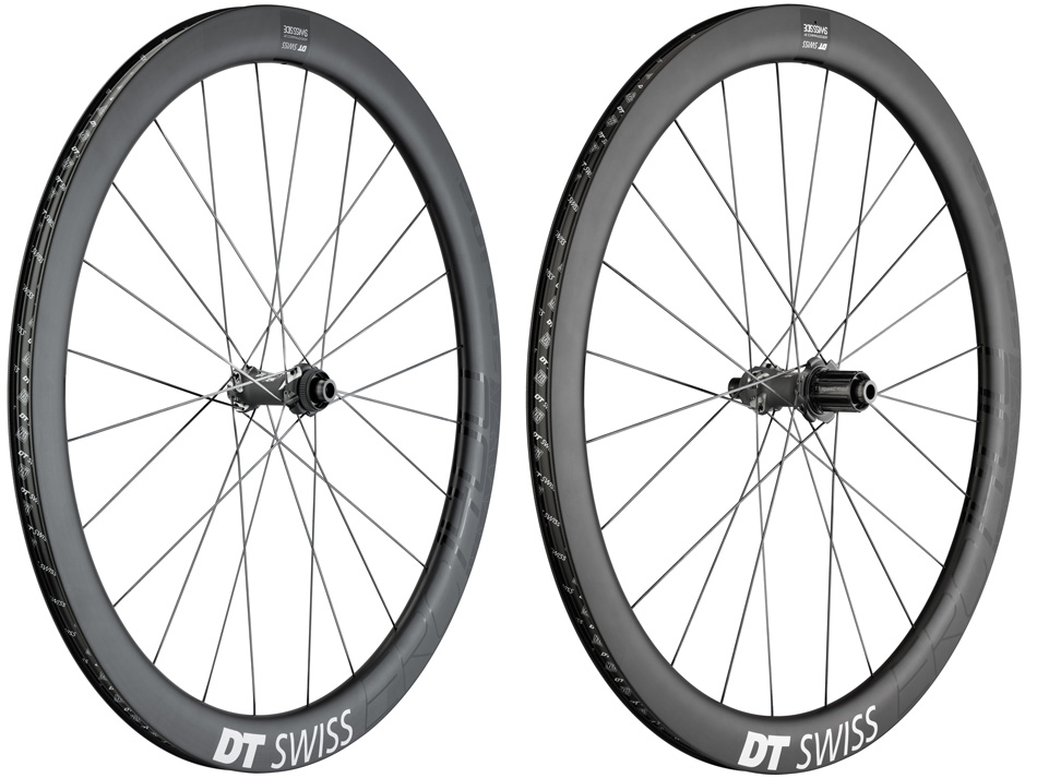 Wielset 28" Dt Swiss Erc1400 Spline 47 Db Disc Cl Carbon Zwart - Fietsen Tim