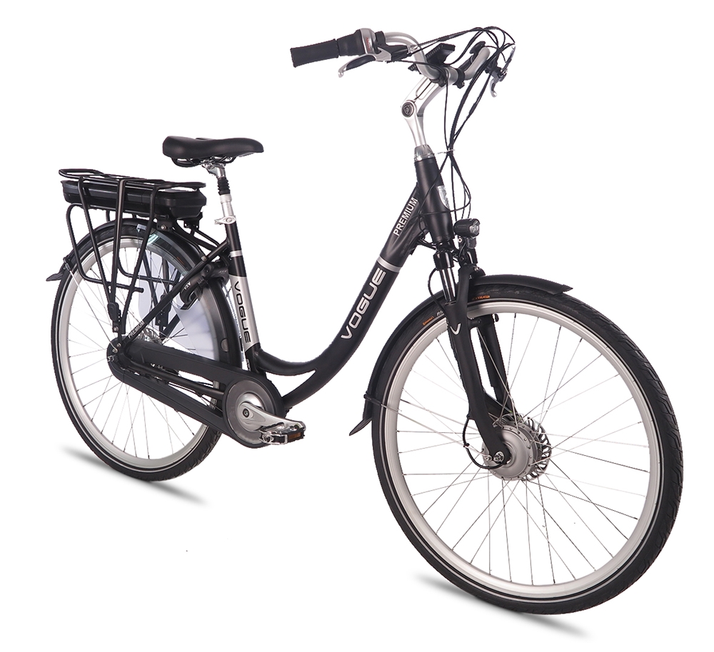 Vogue Premium E Bike Nexus 7 Mat Zwart 48 Cm - Fietsmaster