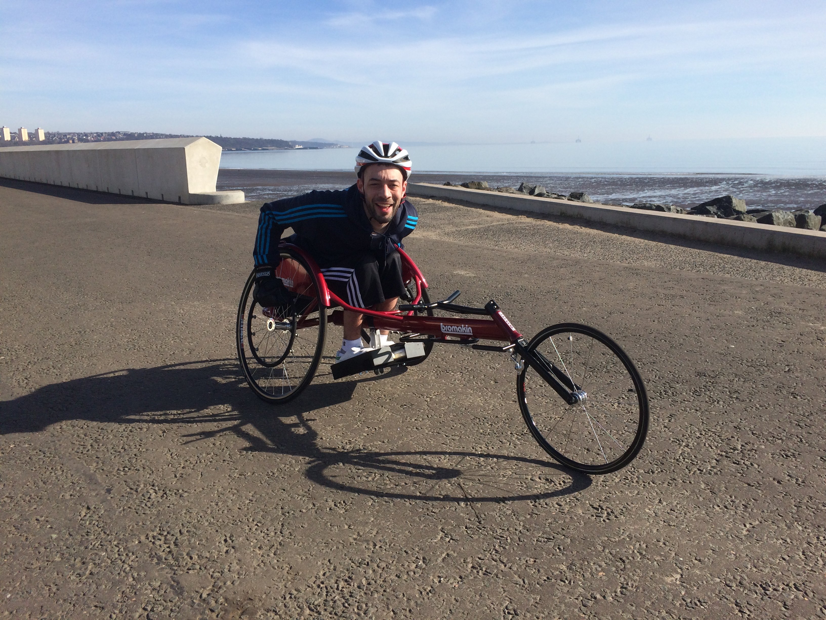 Fife Fabrications Local Wheelchair User Supported By FiFab Fife