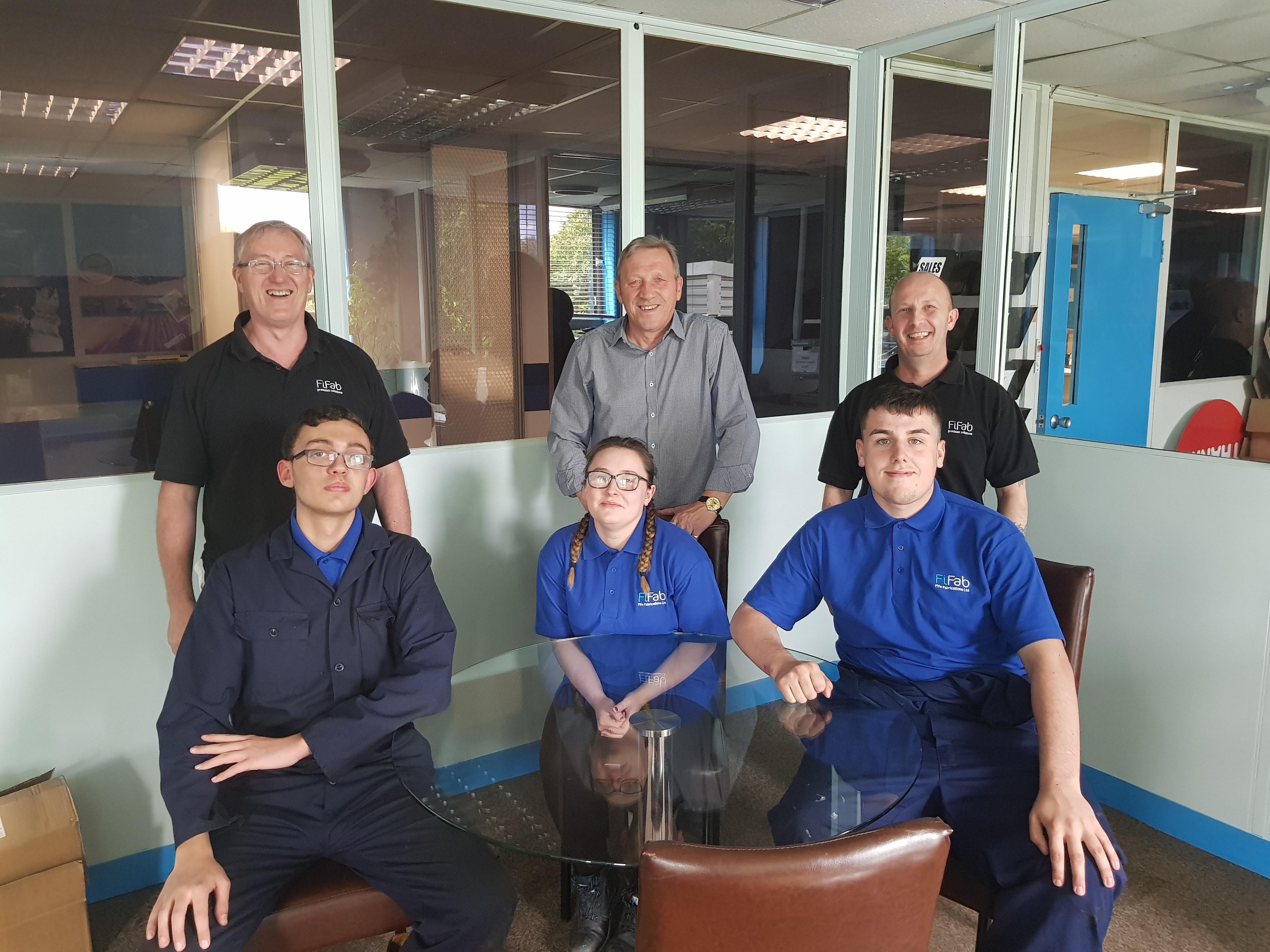 Fife Fabrications Work Experience For High School Pupils From