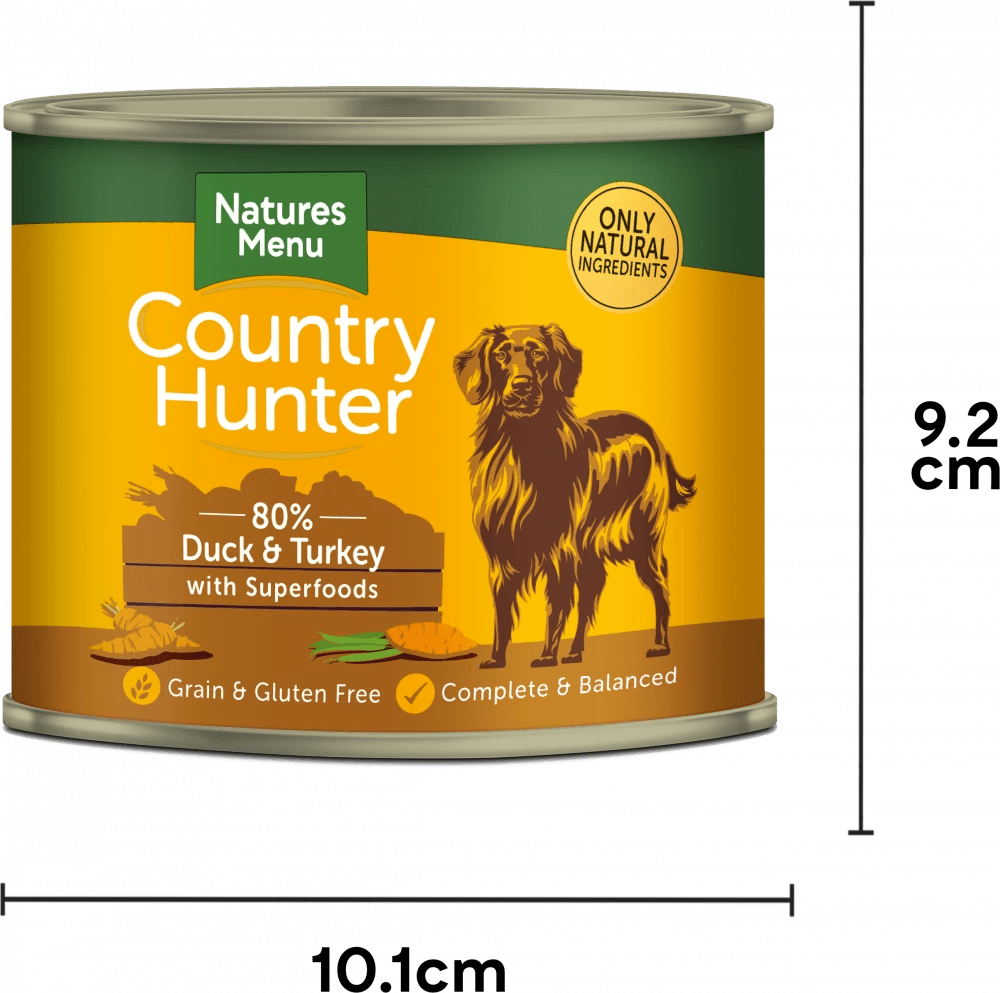 Natures Menu Duck & Turkey 600g Can Fife Animal Feed
