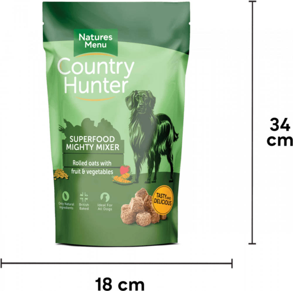 Natures Menu Mighty Mixer Rolled Oats, Fruit & Veg 1.2kg Fife