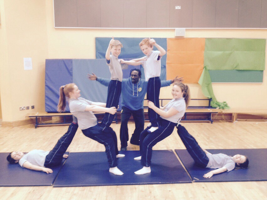Throwing Shapes in Gymnastics Fifth and Sixth Class