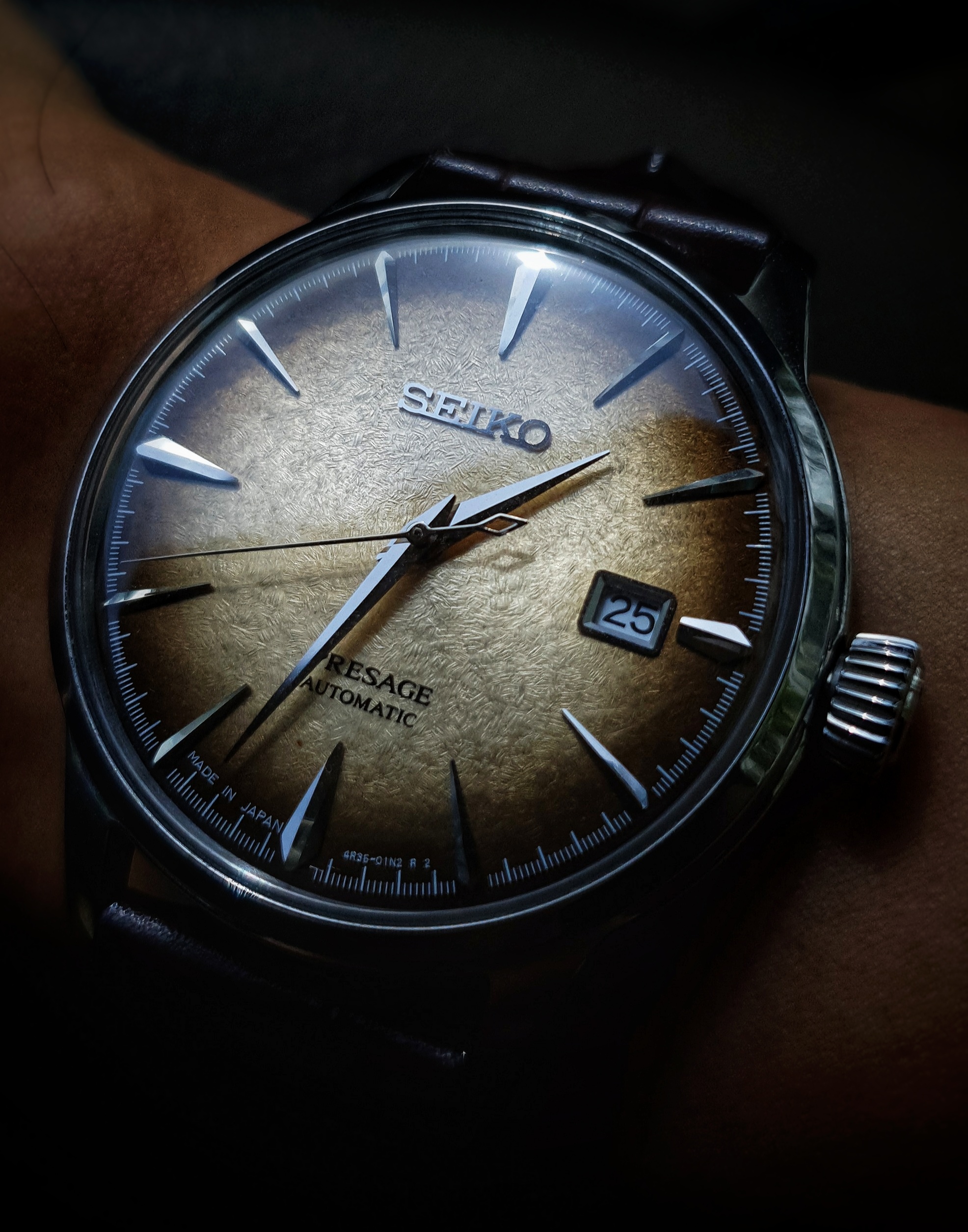 Owner Review Seiko Presage SPRE11J1 Irish Coffee