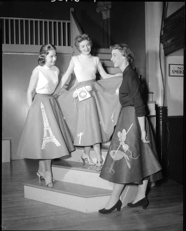 1950s Skirts see what was popular