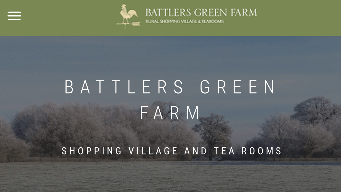 Battlers Green Farm, Radlett, Hertfordshire really nice shopping