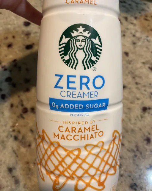 Starbucks Zero Creamer Caramel Macchiato