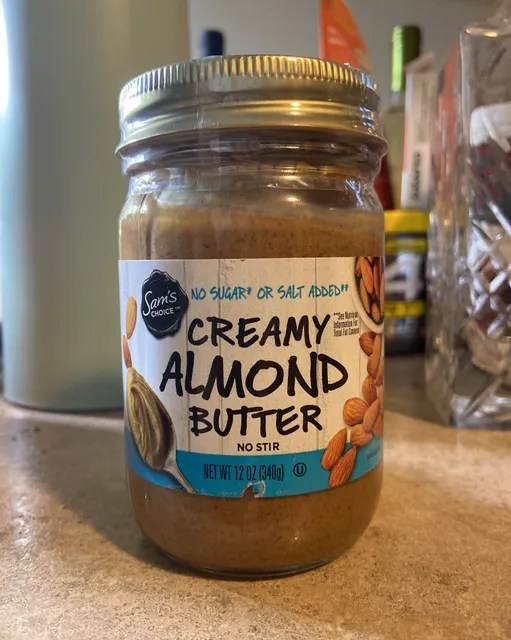 Sam’s Choice Creamy Almond Butter