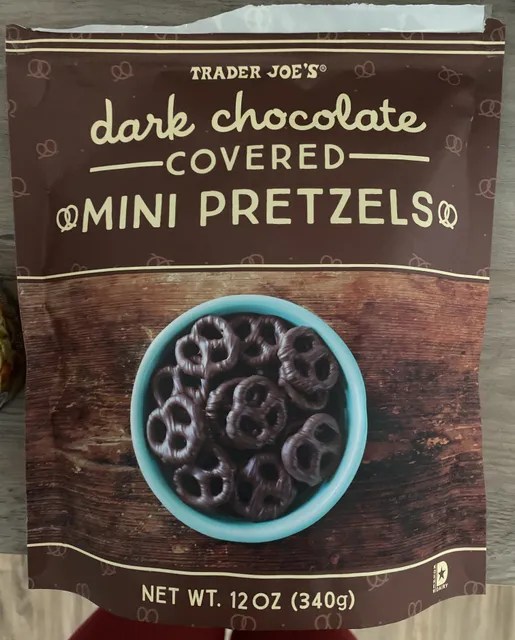 Trader Joe's Dark Chocolate Covered Mini Pretzels
