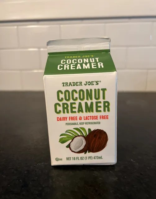Trader Joe's Coconut Creamer