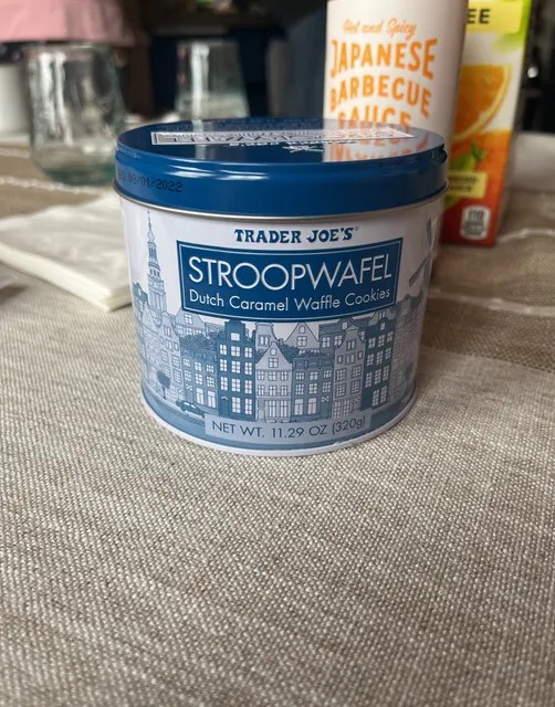 Trader Joe’s Stroopwafel Dutch Caramel Waffle Cookies