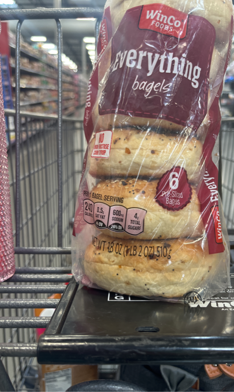 Winco Foods Everything Bagels | Fig App