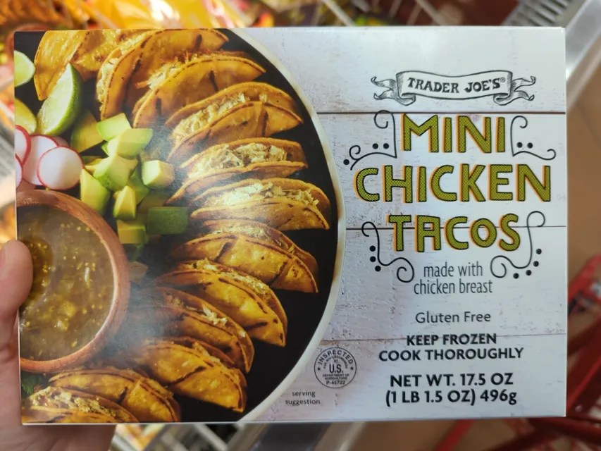 Trader Joe's Mini Chicken Tacos