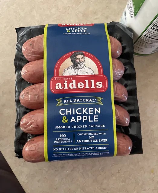 Aidells Chicken & Apple Smoked Chicken Sausage