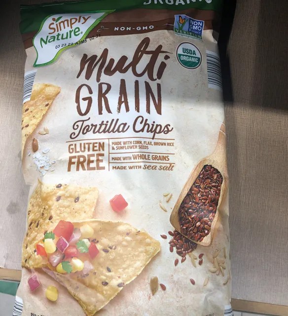 Simply Nature Gluten Free Multigrain Tortilla Chips