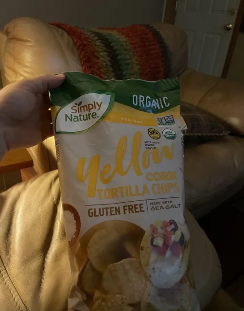 Simply Nature Organic Gluten Free Yellow Corn Tortilla Chips