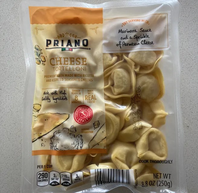 Priano Cheese Tortelloni