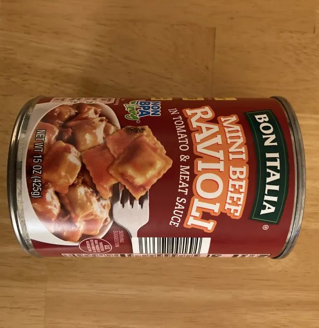 Bon Italia Mini Beef Ravioli In Tomato & Meat Sauce