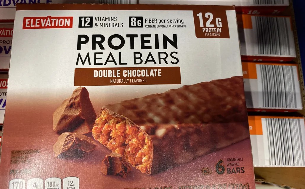 Elevation Double Chocolate Protein Meal Bars