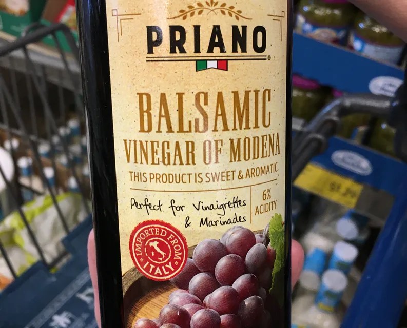 Priano Balsamic Vinegar Of Modena 6 Acidity