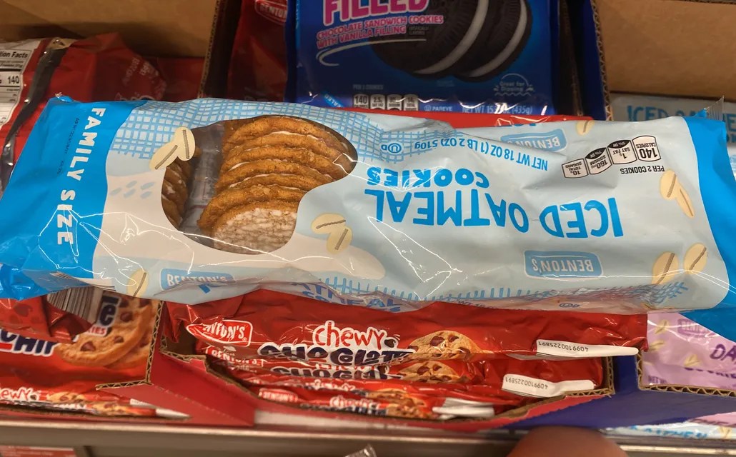 Benton's Iced Oatmeal Cookies