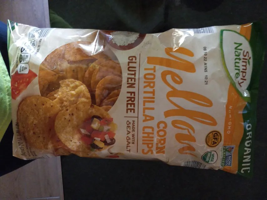 Simply Nature Organic Yellow Corn Tortilla Chips
