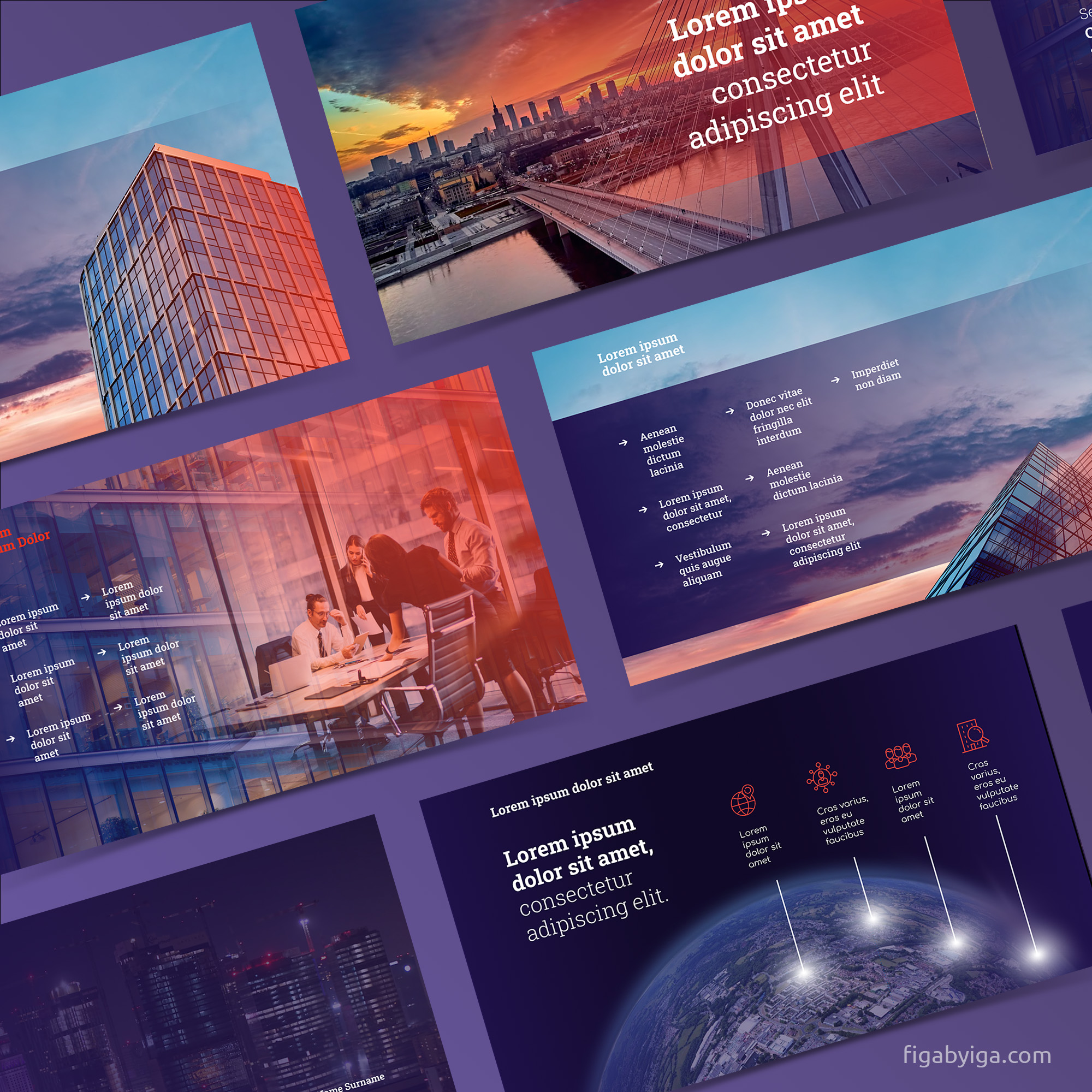 Marketing presentation for real estate agencies • Figa by Iga graphic