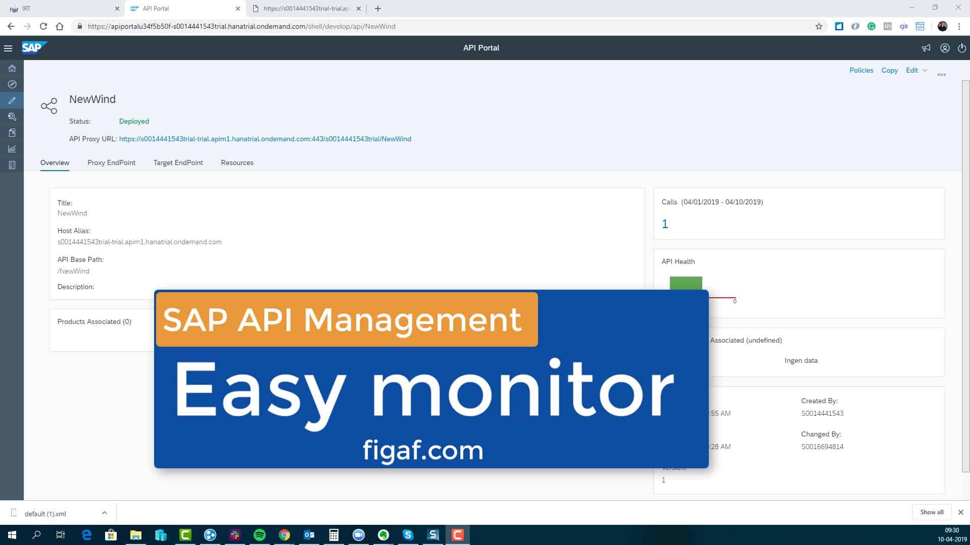 Monitor your SAP API management easy Figaf