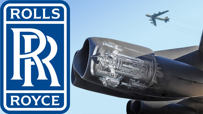 Rolls Royce To Supply 650 New F130 Turbofans Engines For B-52 Bomber