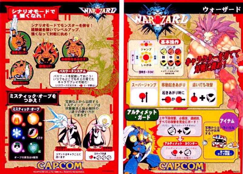 Warzard / Red Earth How to Play / Movelist Art Gallery