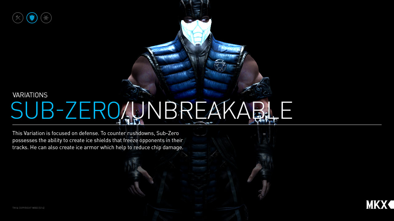 Mortal Kombat X Character Variations Images