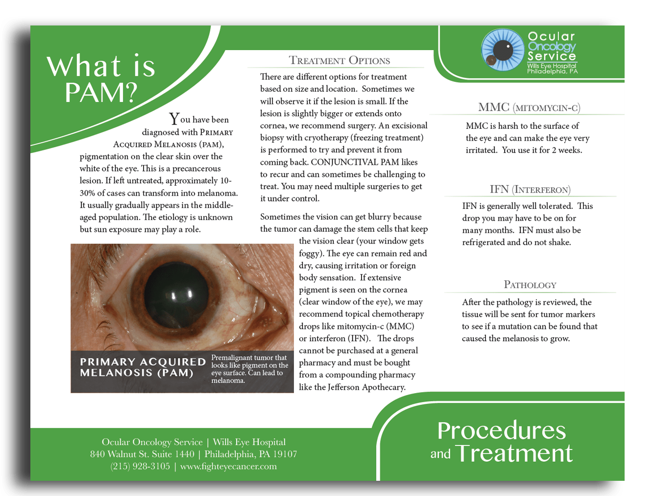 patient tools Fight Eye Cancer