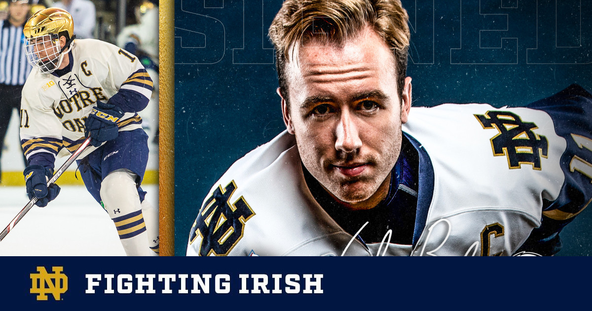 Burke Signs With Colorado Eagles Notre Dame Fighting Irish Official