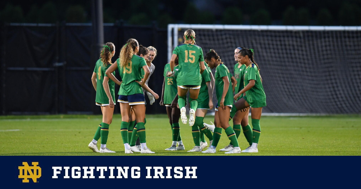 No. 13 Notre Dame Women's Soccer set to face Wake Forest in ACC