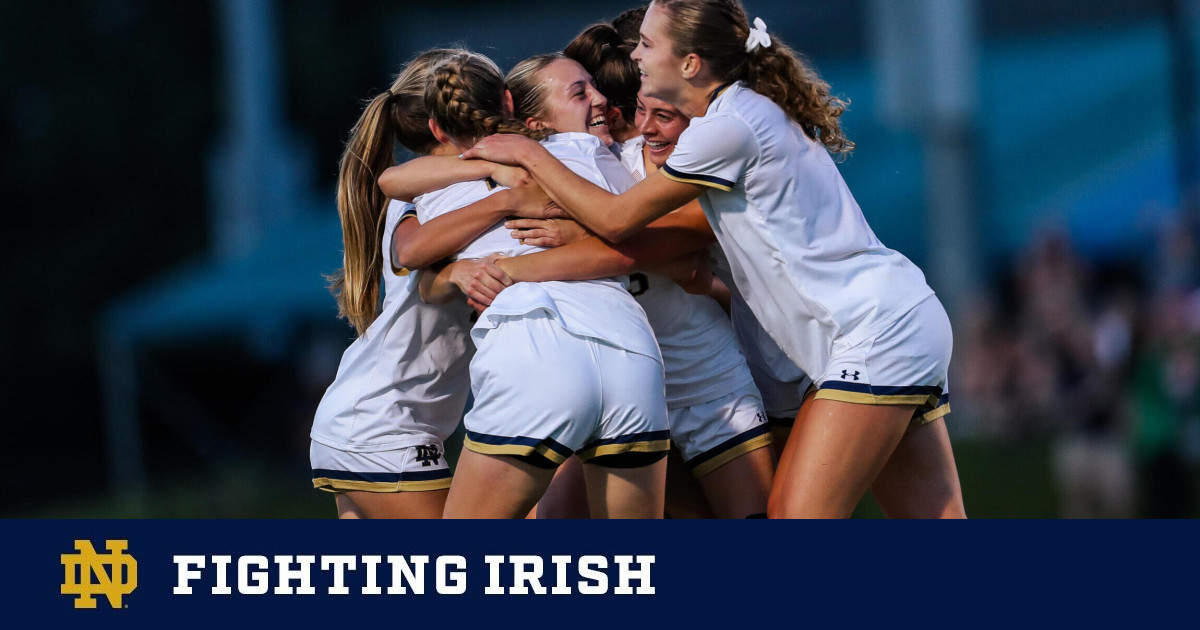 No. 13 Notre Dame Women's Soccer Team Beats Wake Forest 31 in First