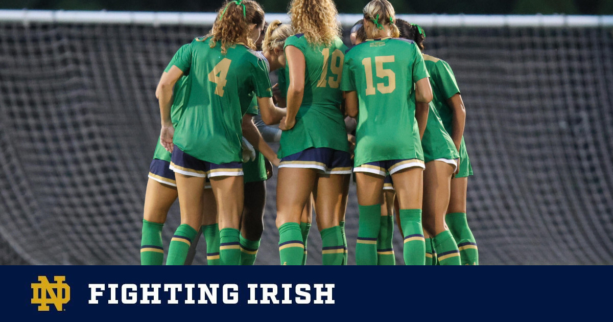 14. Irish Look to Topple No. 1 Notre Dame Fighting Irish Official