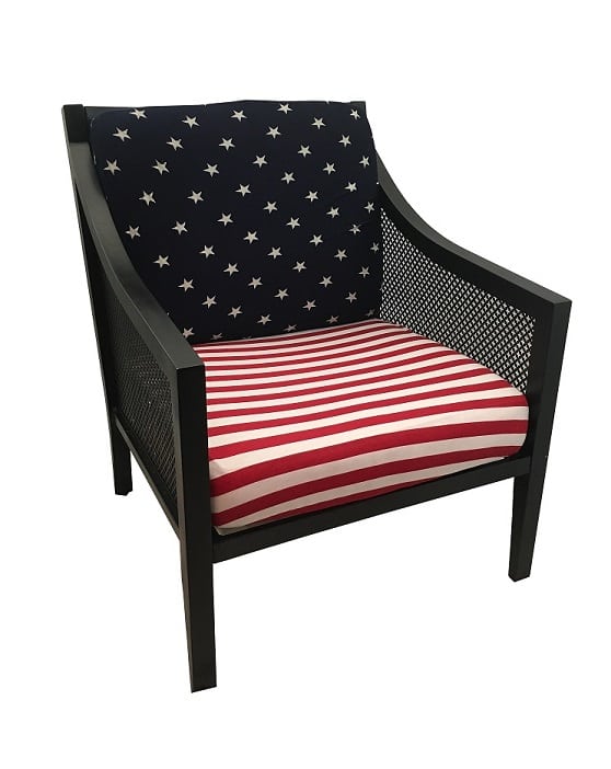 American Flag patio cushion cover Patio Furniture Cushion Covers