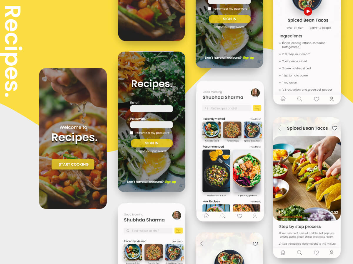 Food Figma UI Kits Figma Elements