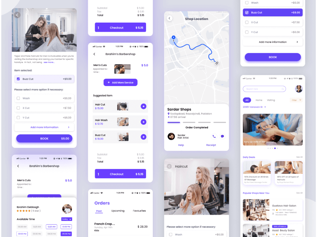 Doctor Appointment App UI Kit Free Figma Resource Figma Elements