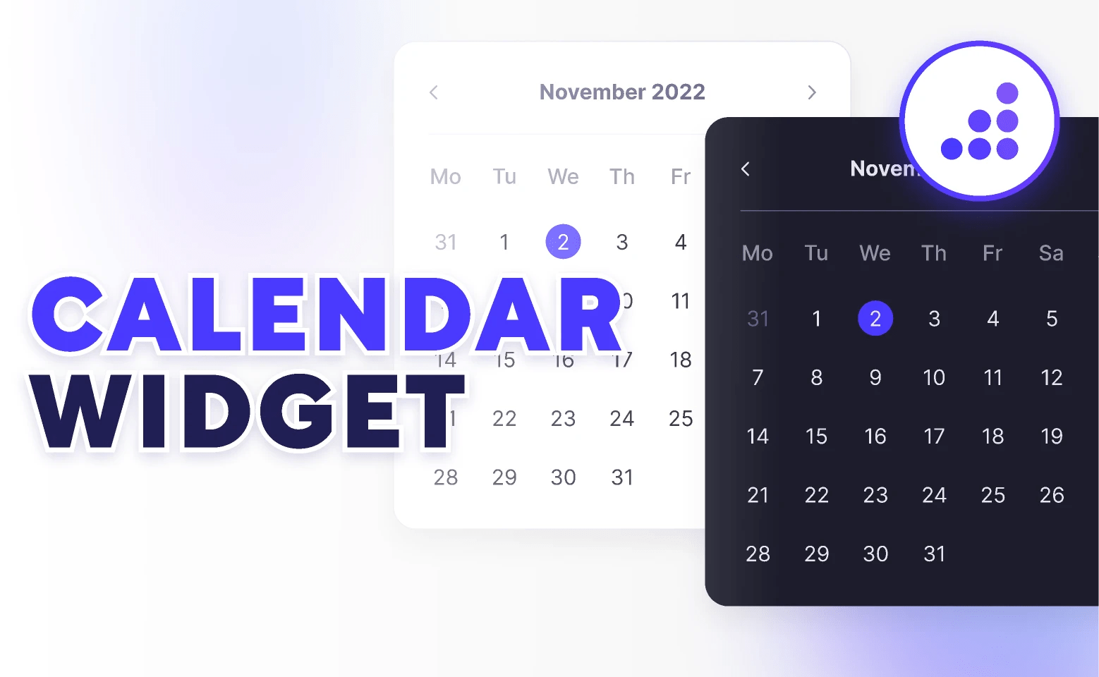 Calendar Widget UI BRIX Templates free figma template for Uncat... Calendar Widget UI BRIX Templates free figma template for Uncat...