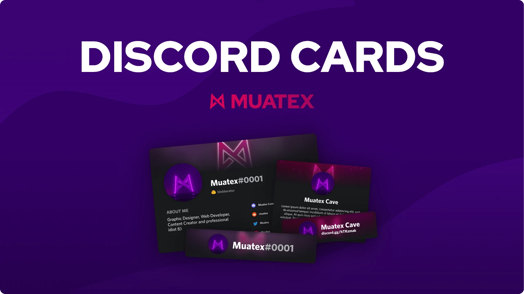 Discord Cards free figma template for Uncategorized