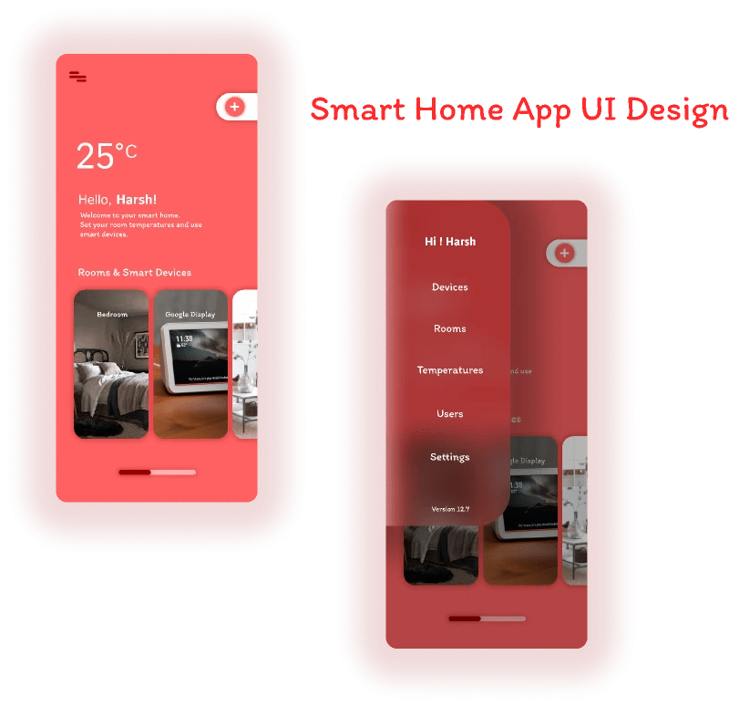 Smart Device App UI free figma template for App Designs