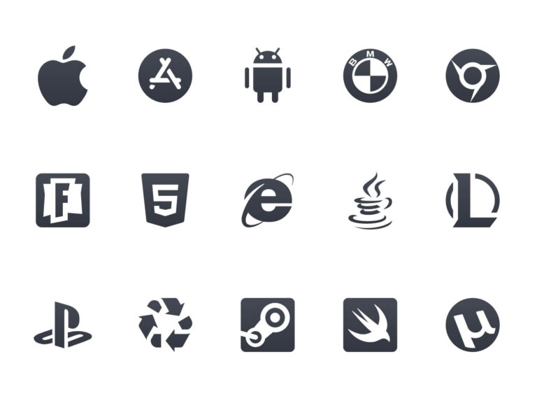 Platform Logos Figma Resource