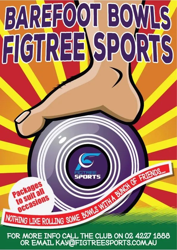 Barefoot Bowls Party Figtree Sports Figtree RSL Bowling Club