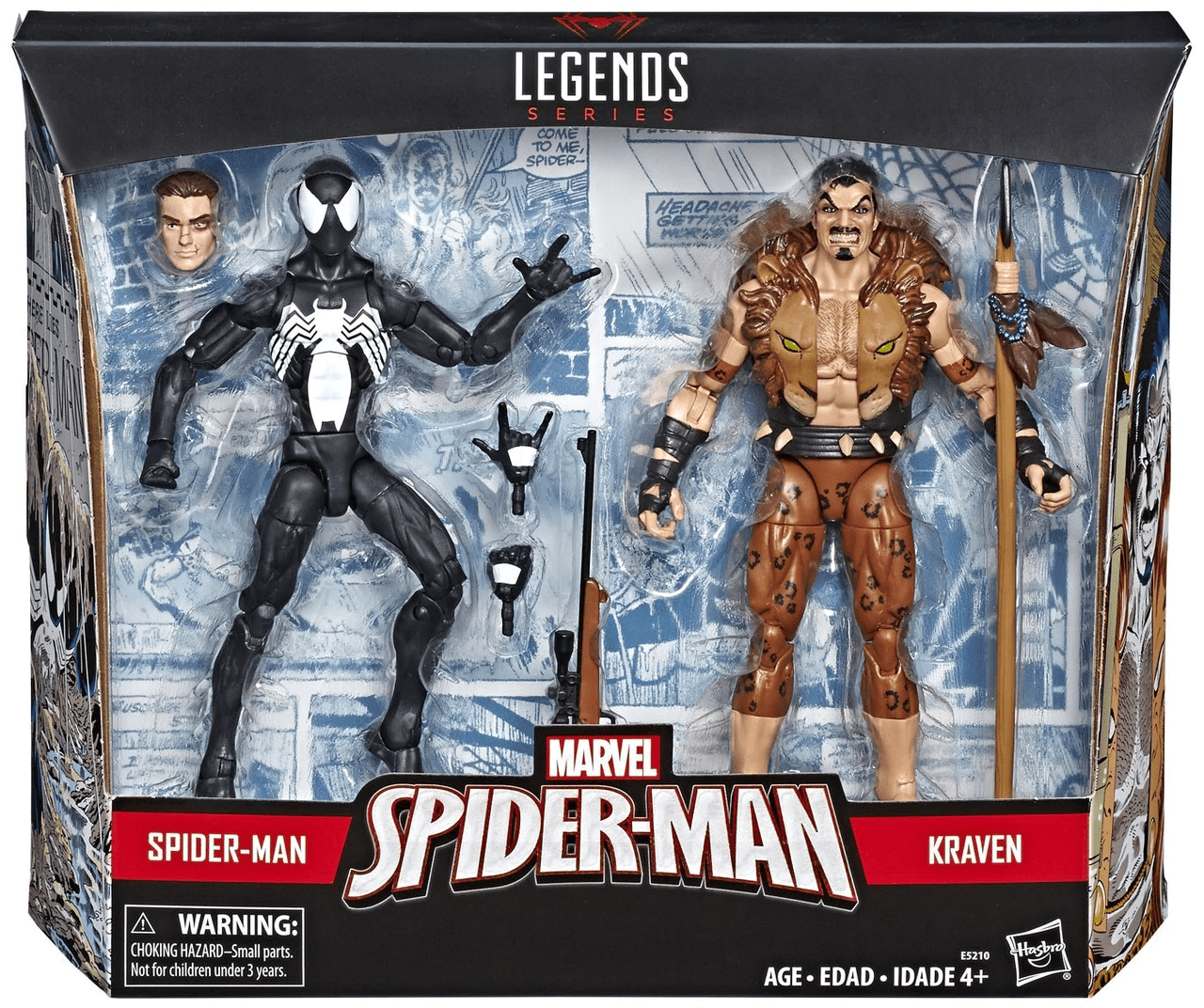 Profile Marvel Legends SpiderMan & Kraven 2Pack