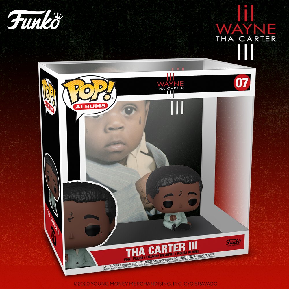 Nerd News Funko Pop Album Tha Carter III, Lil Wayne Figures 'N' Films