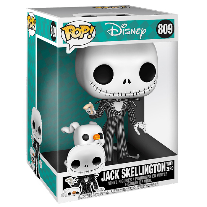 [Funko Pop] Figurine Jack with Zero (L'Etrange Noël De Monsieur Jack) 809