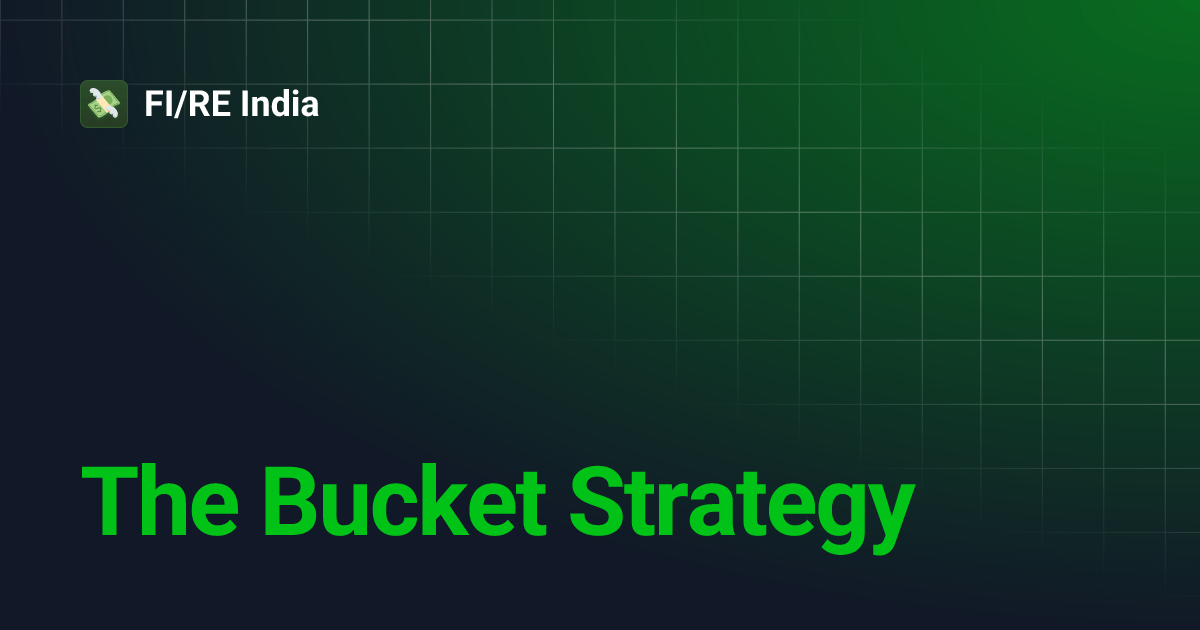 The Bucket Strategy FI/RE India